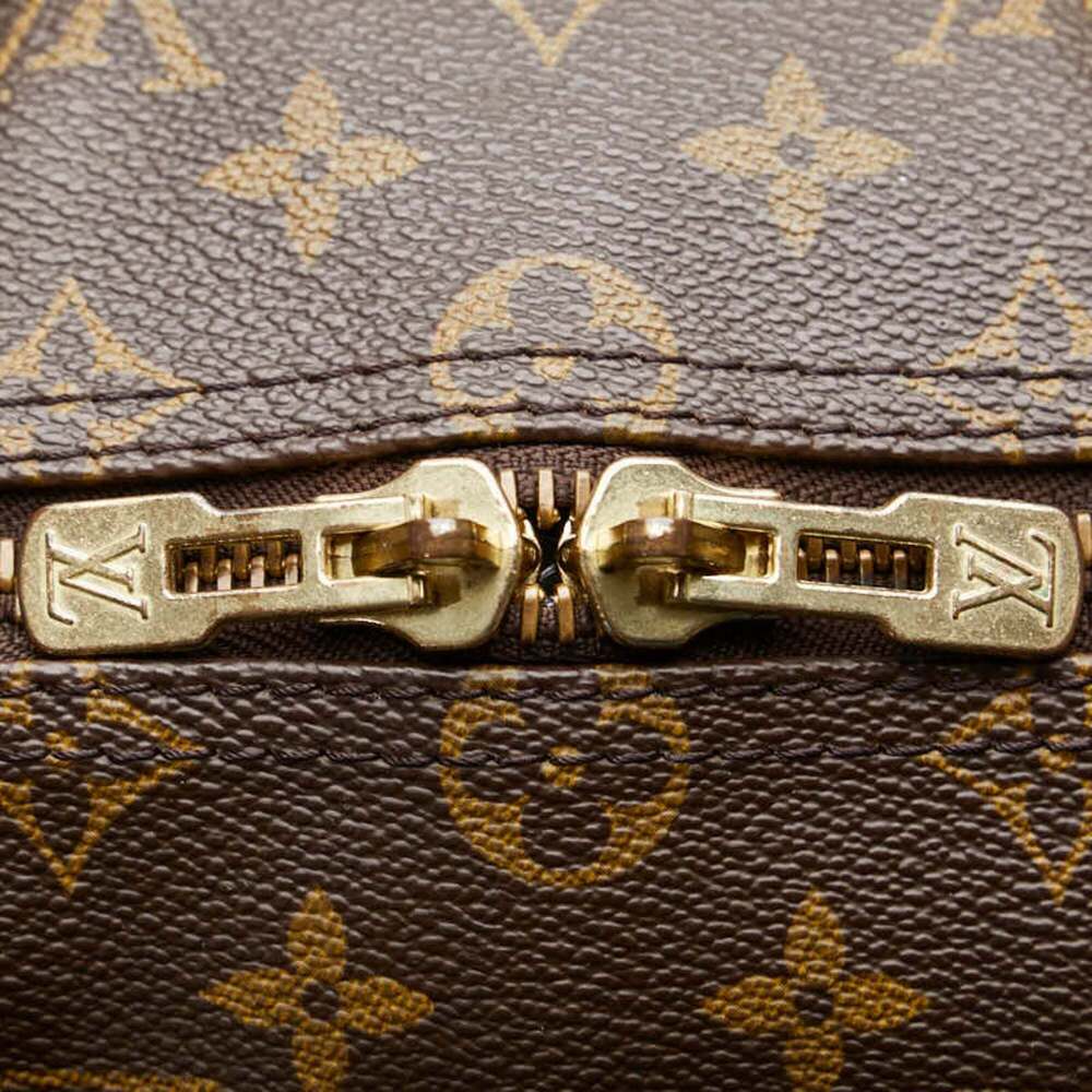 LOUIS VUITTON Brown Monogram Leather Keepall 50 Boston Bag - Picture 11 of 16